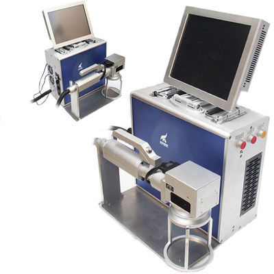 중국 금속을 위한 Raycus 30W 섬유 레이저 조판공 기계 표하기 생산 날짜 포장 협력 업체