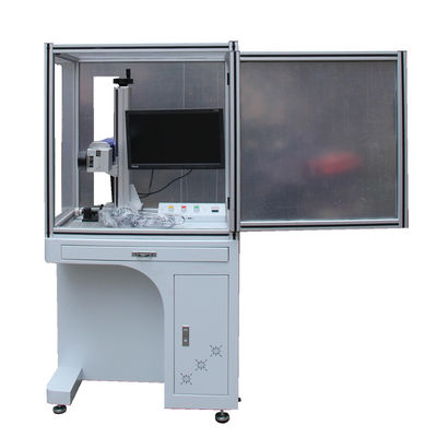 중국 금속 부속을 위한 Raycus 레이저 표하기 조각 기계, 높은 정밀도 협력 업체
